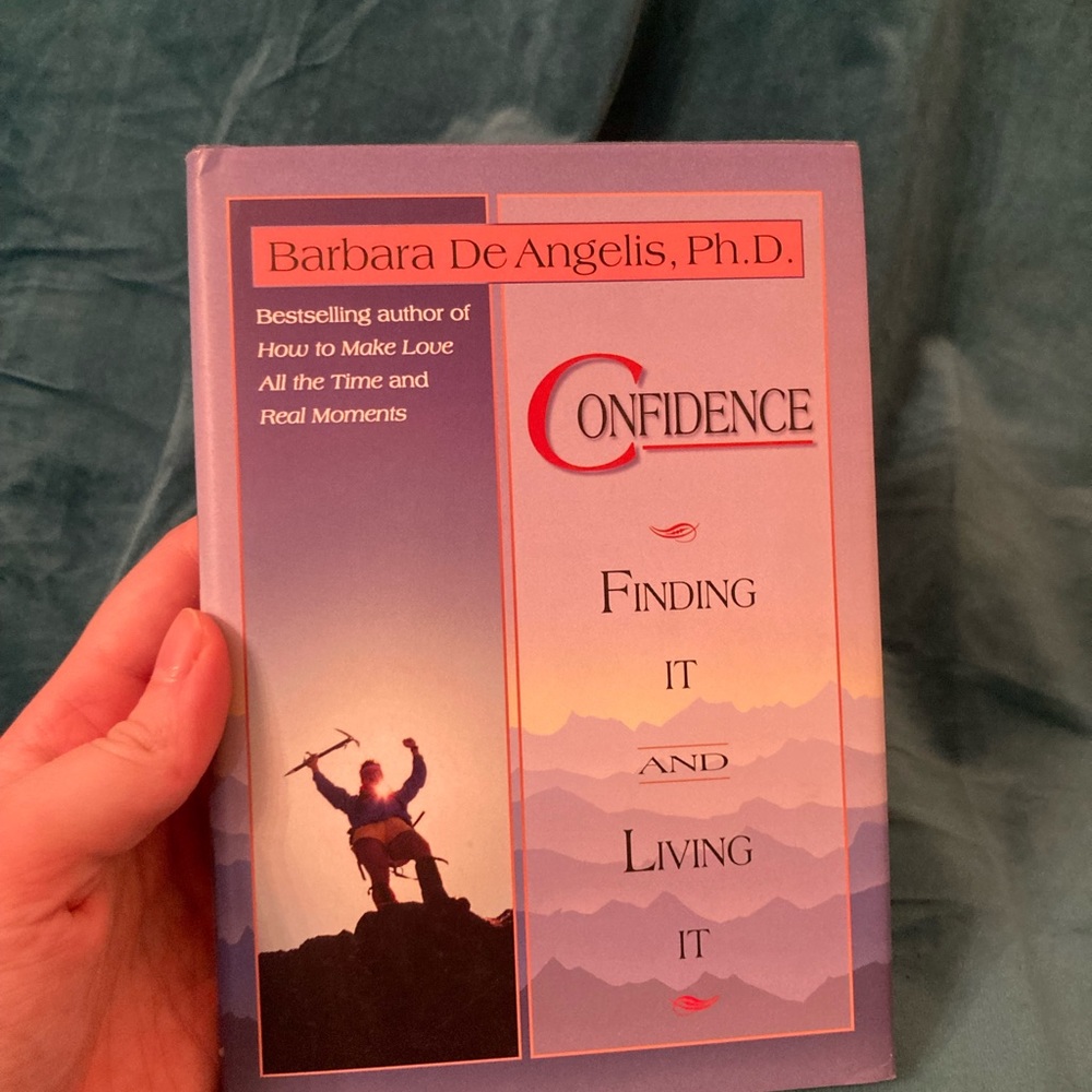 Confidence Advice Book Hardback Dr. Barbara de Angelis